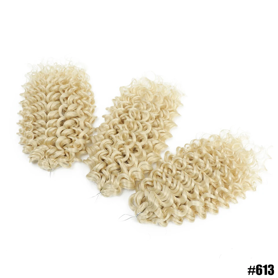 Extensiones de crochet Afro Curl Marshmallow