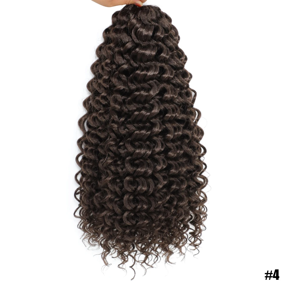Extensiones de crochet Afro Curl Marshmallow