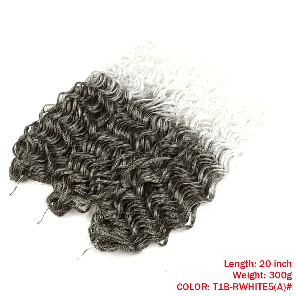 Extensiones de Crochet Onda Profunda – 60 cm