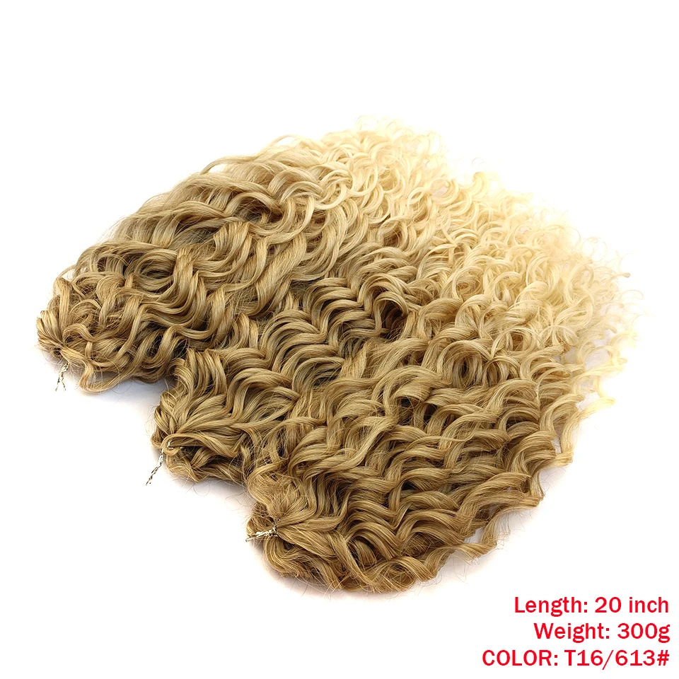 Extensiones de Crochet Onda Profunda – 60 cm