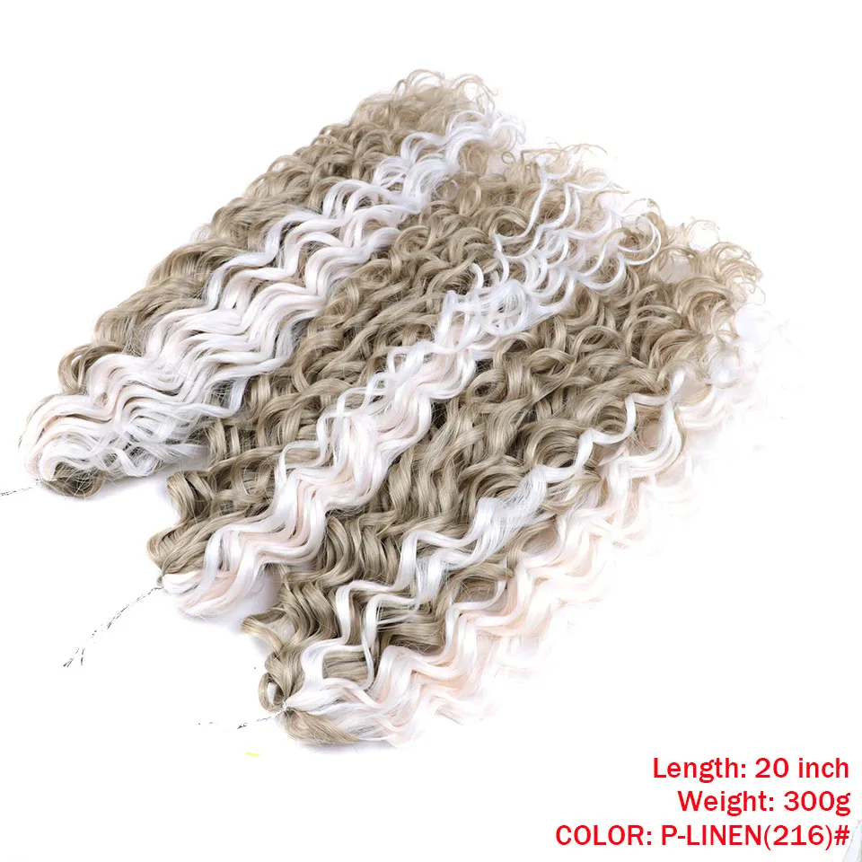 Extensiones de Crochet Onda Profunda – 60 cm