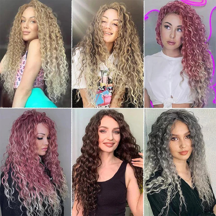 Extensiones de Crochet Olas Profundas – 45 cm / 60 cm