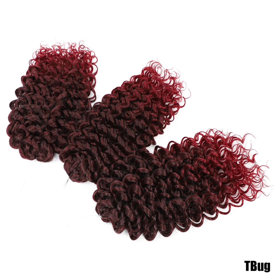 Extensiones de crochet Afro Curl Marshmallow