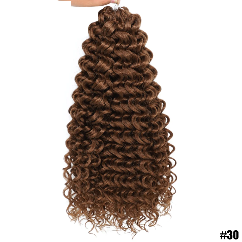 Extensiones de crochet Afro Curl Marshmallow