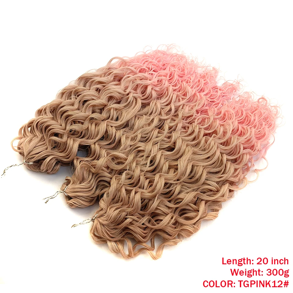 Extensiones de Crochet Onda Profunda –  60 cm
