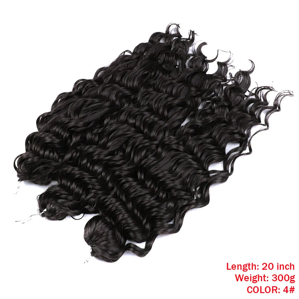 Extensiones de Crochet Onda Profunda –  60 cm