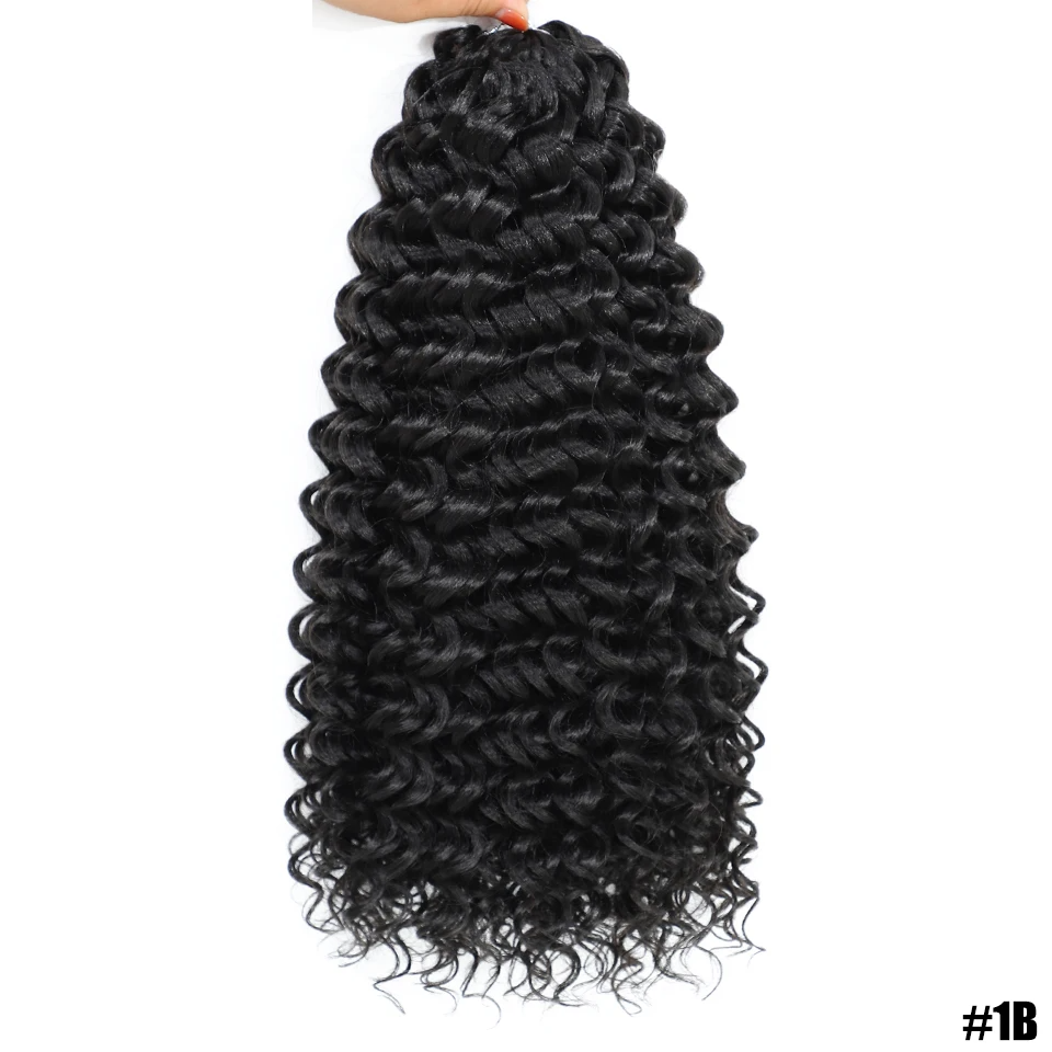 Extensiones de crochet Afro Curl Marshmallow