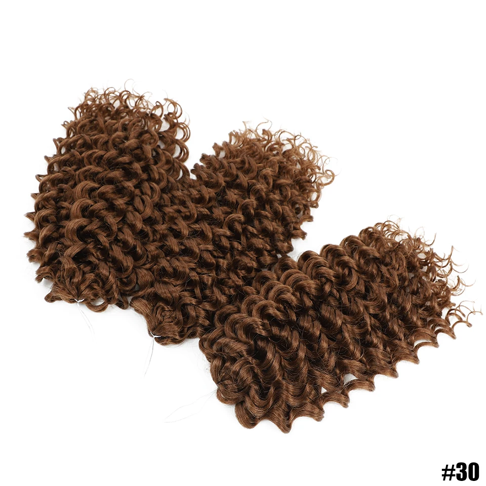 Extensiones de crochet Afro Curl Marshmallow