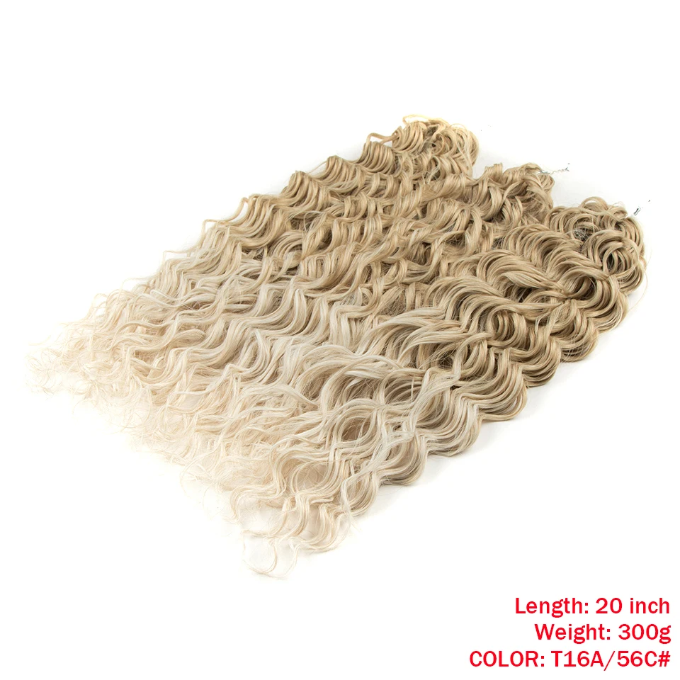 Extensiones de Crochet Onda Profunda –  60 cm