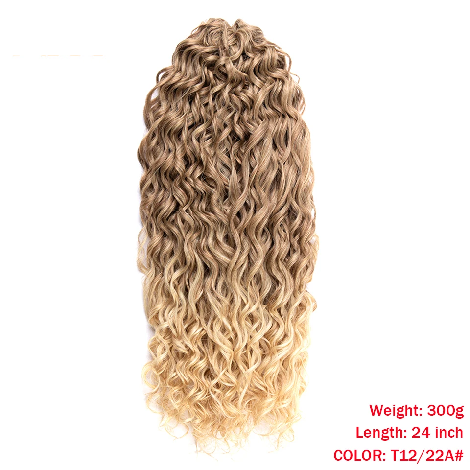Extensiones de Crochet Onda Profunda –  60 cm