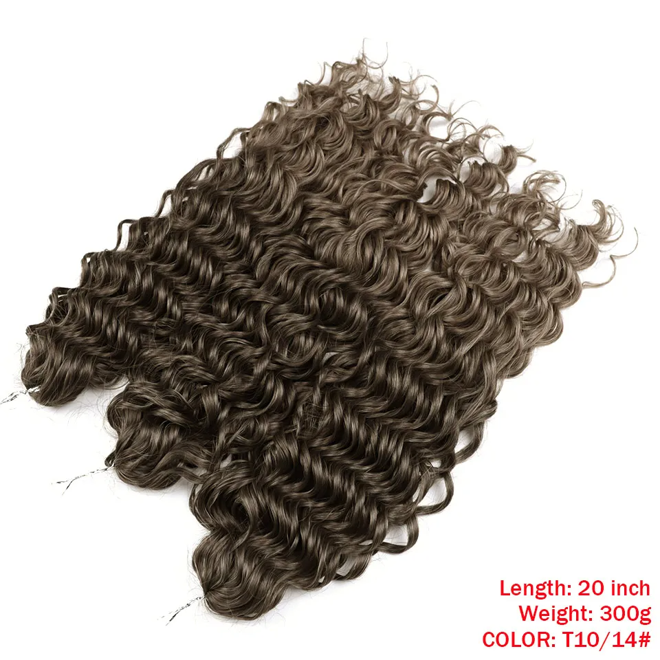 Extensiones de Crochet Onda Profunda –  60 cm
