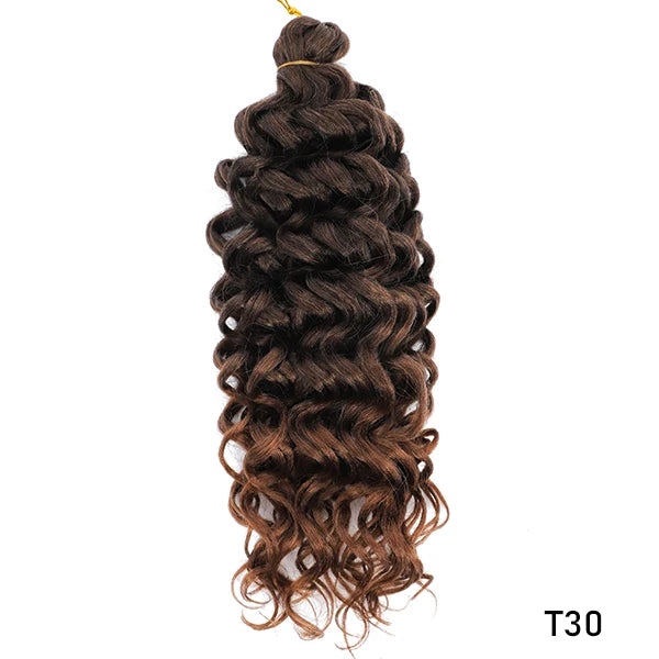 Extensiones de Crochet Olas Profundas – 45 cm / 60 cm