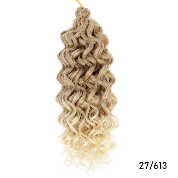 Extensiones de Crochet Olas Profundas – 45 cm / 60 cm