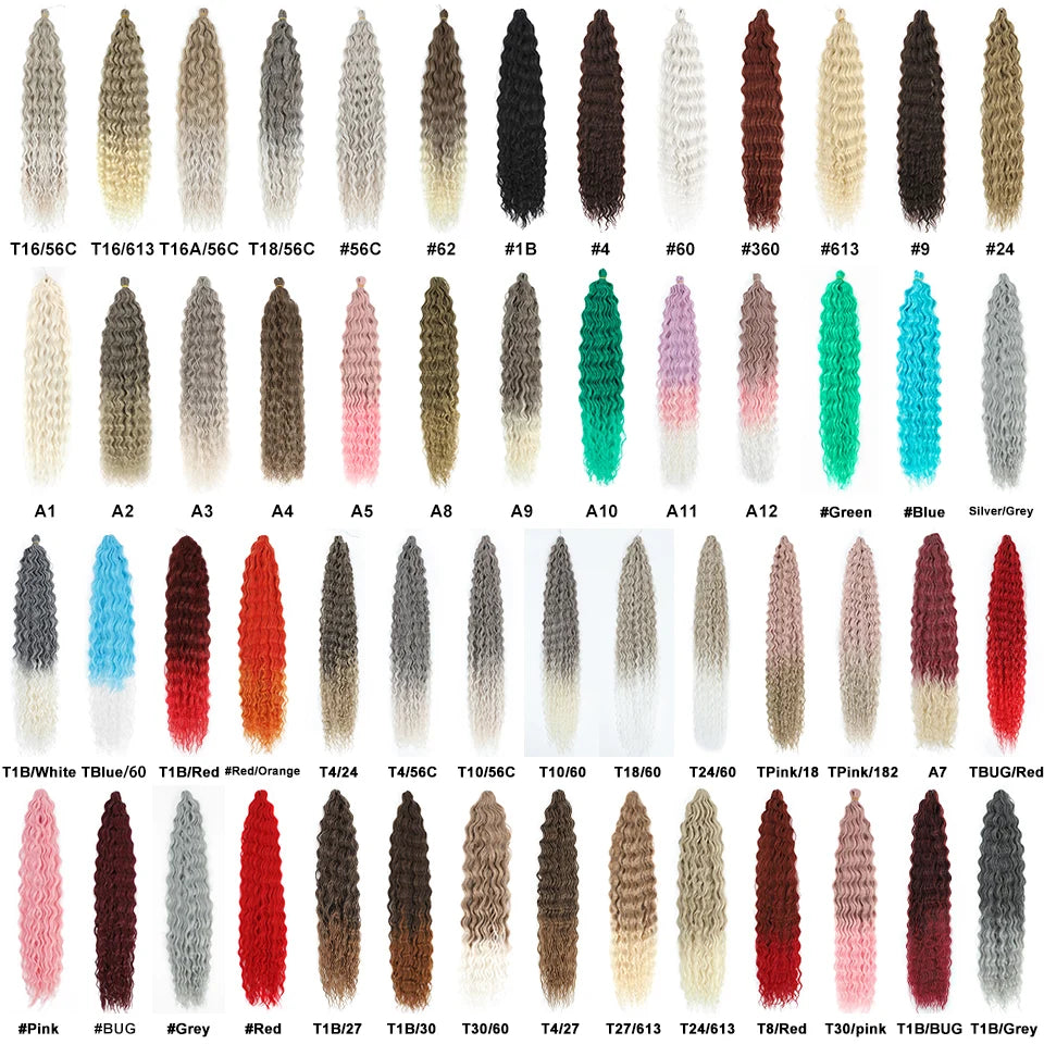 Extensiones de Crochet  Ariel X - 60 cm