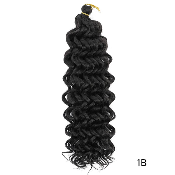Extensiones de Crochet Olas Profundas – 45 cm / 60 cm