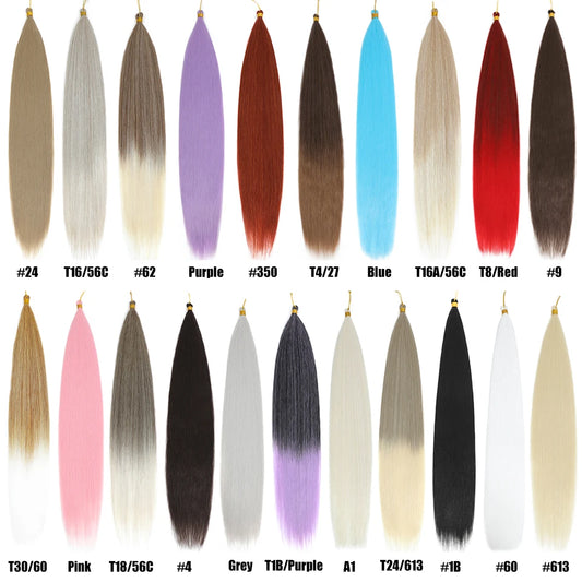 Extensiones de Crochet Lisas – 75 cm
