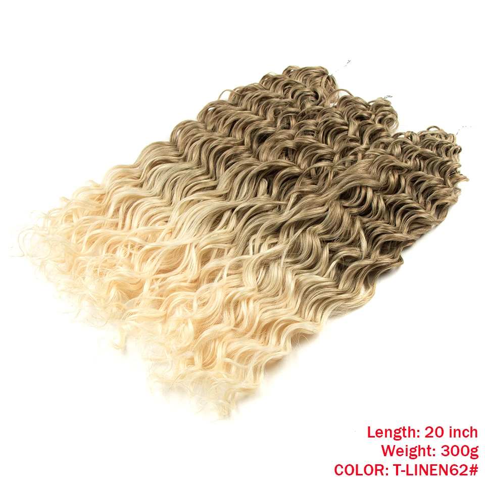 Extensiones de Crochet Onda Profunda –  60 cm