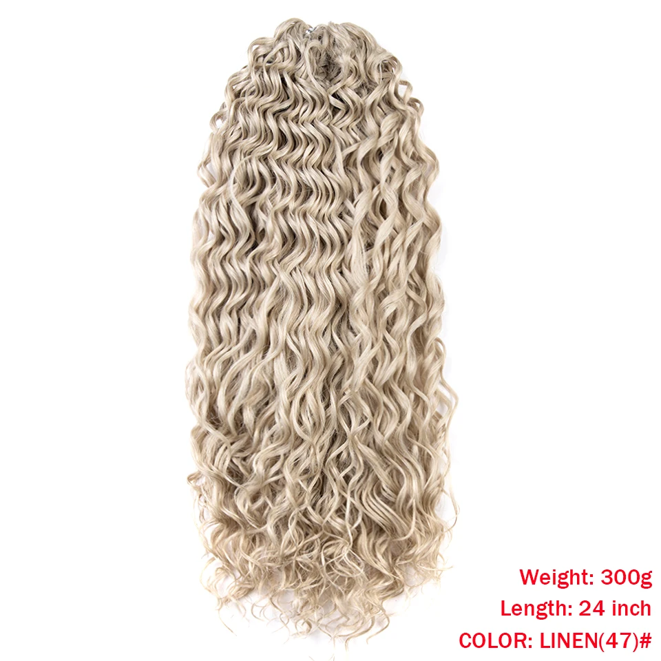 Extensiones de Crochet Onda Profunda –  60 cm