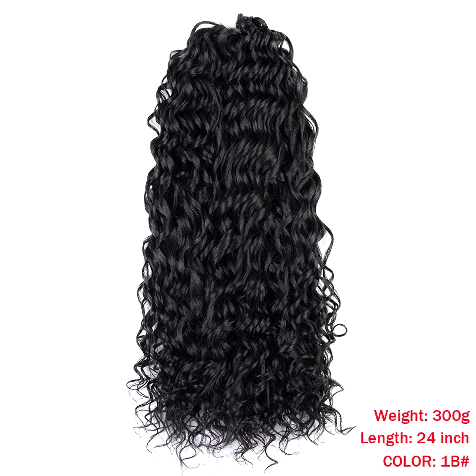 Extensiones de Crochet Onda Profunda –  60 cm