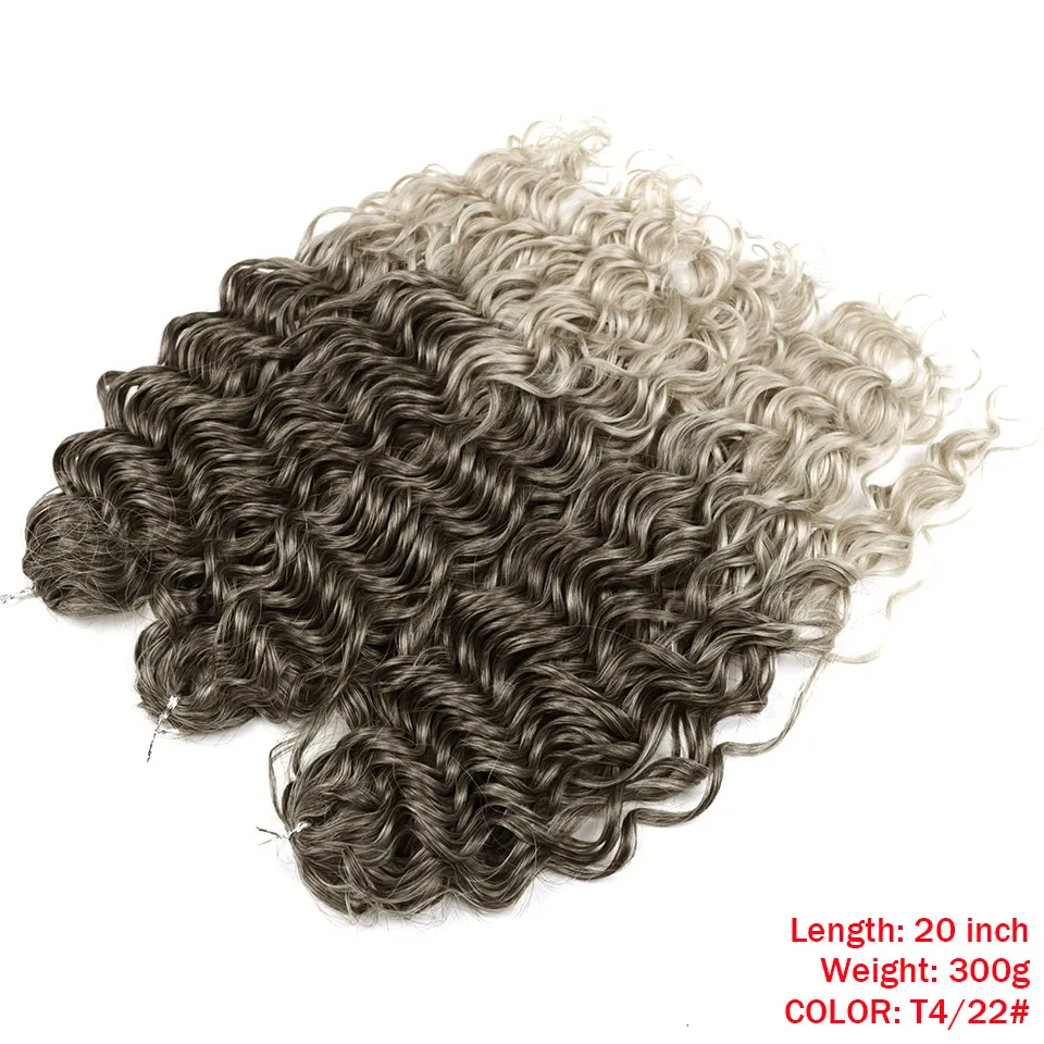 Extensiones de Crochet Onda Profunda –  60 cm