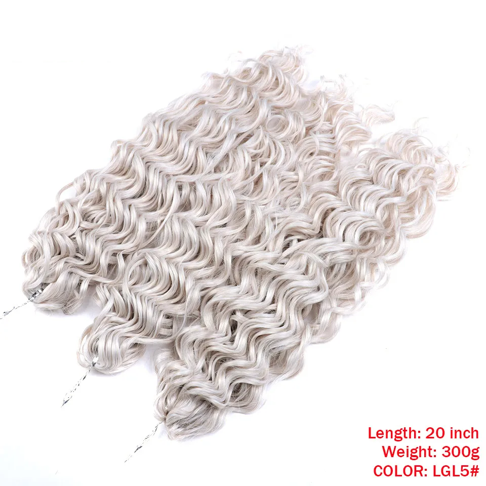 Extensiones de Crochet Onda Profunda –  60 cm